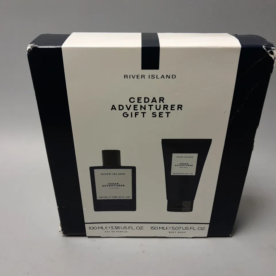 BOXED RIVER ISLAND CEDAR ADVENTURE GIFT SET 