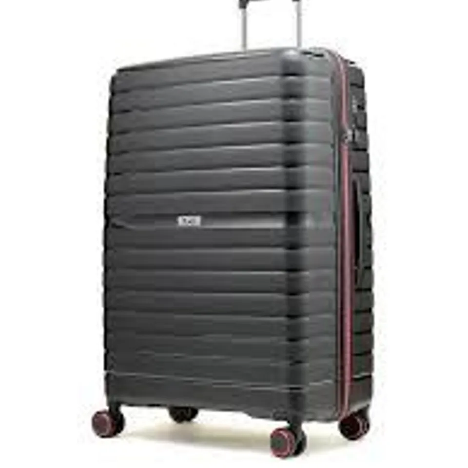 ROCK LUGGAGE HYDRA-LITE LARGE SUITCASE (BLACK)