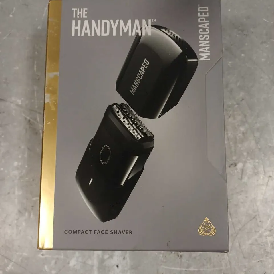 SEALED MANSCAPED THE HANDYMAN COMPACT FACE SHAVER