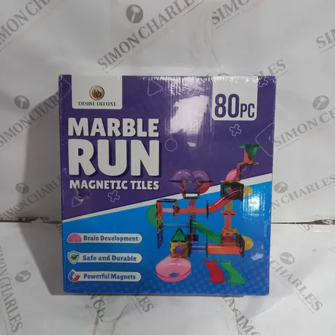 SEALED DESIRE DELUXE MARBLE RUN MAGNETIC TILES