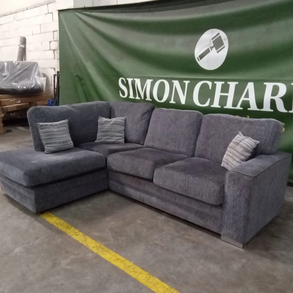 MINC FABRIC LEFT HAND CORNER CHAISE SOFA RRP £1679