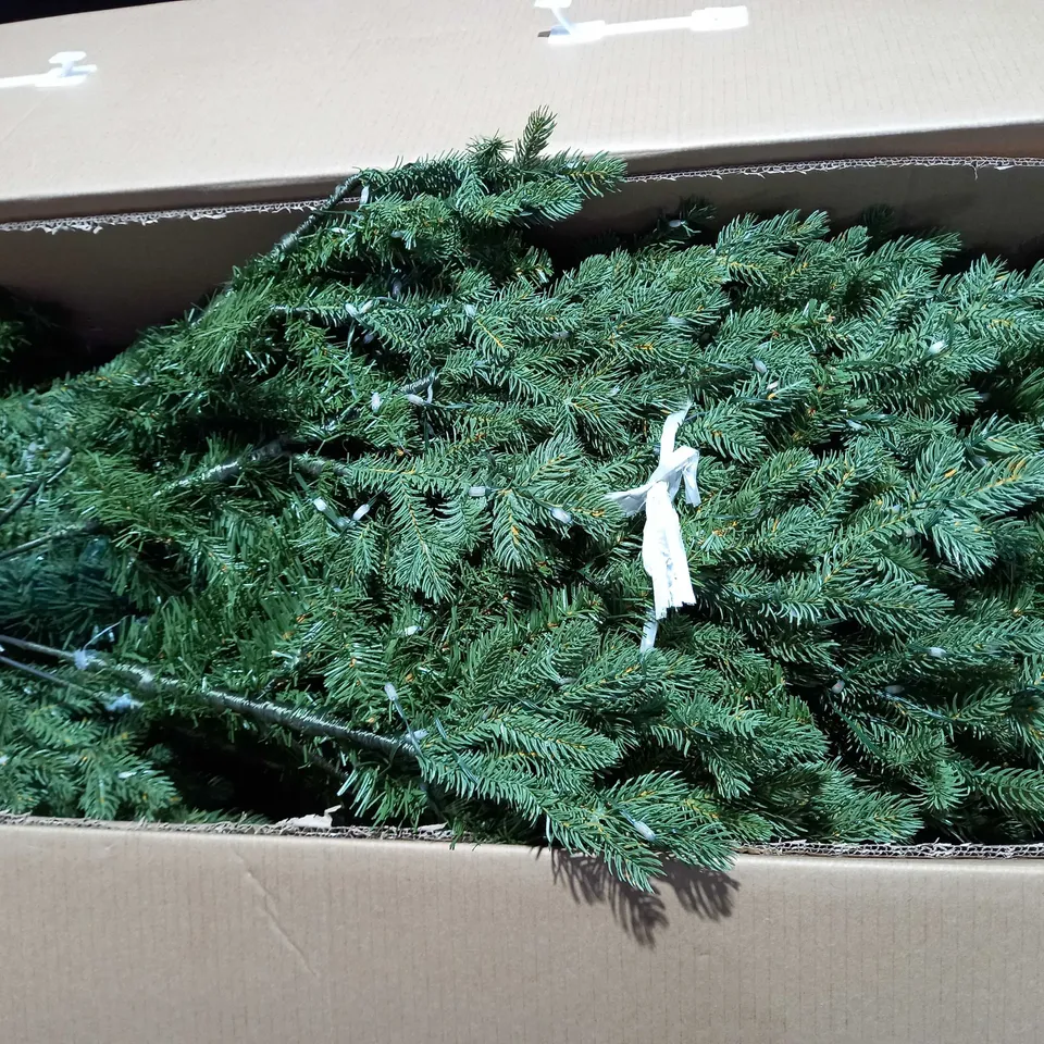 SANTA'S BEST PRE-LIT DEWDROP CHRISTMAS TREE- collection only