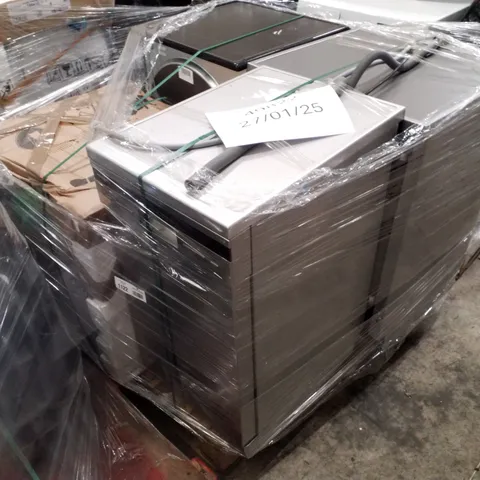 PALLET OF APPROXIMATELY 4 UNPROCESSED RAW RETURN WHITE GOODS TO INCLUDE