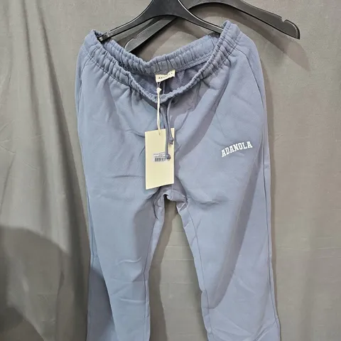 ADANOLA VARSITY LOOSE FIT SWEATPANTS – SLATE BLUE 