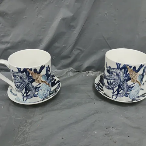2X BEACH COMBER TEA SET
