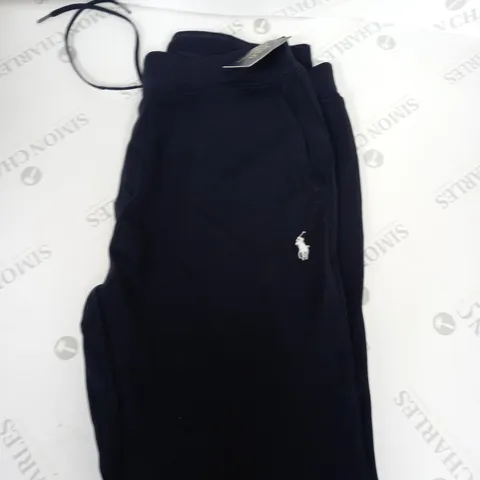 POLO RALPH LAUREN NAVY BLUE TRACKSUIT BOTTOMS SIZE M