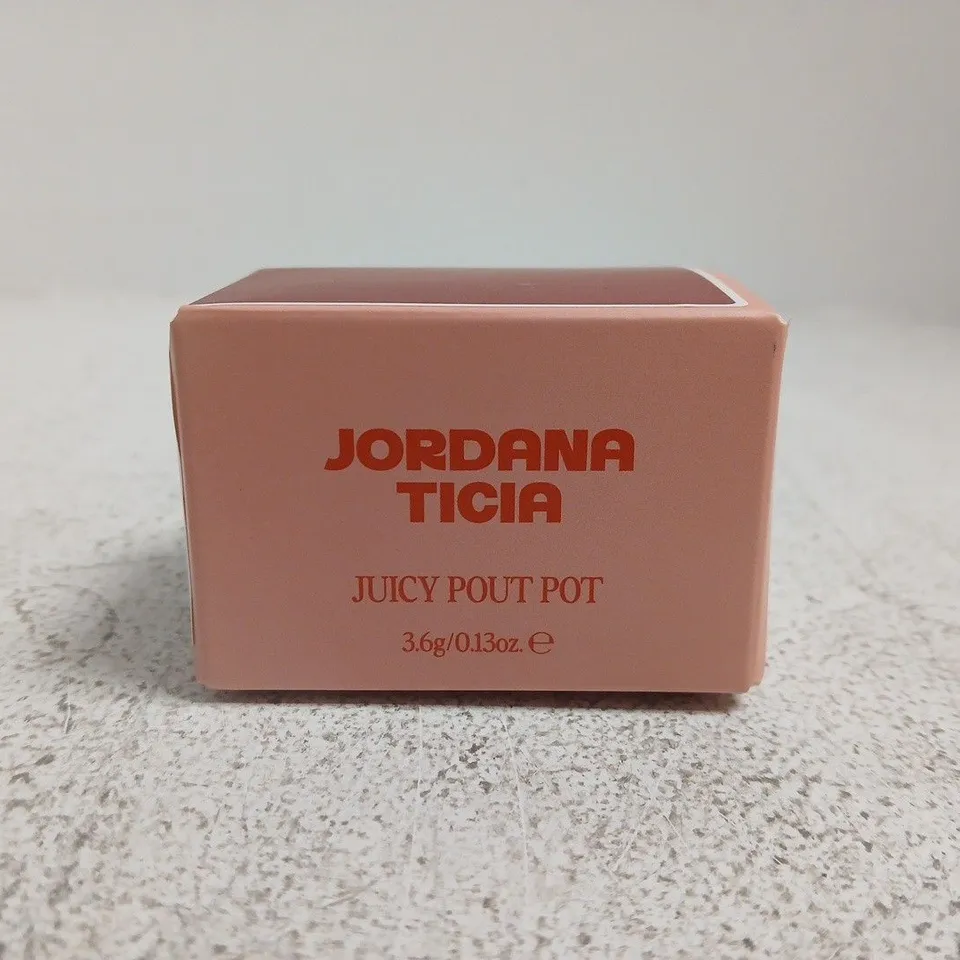 JORDANA LIP GLOSS POT – JUICY POT (BOXED) 3.6G