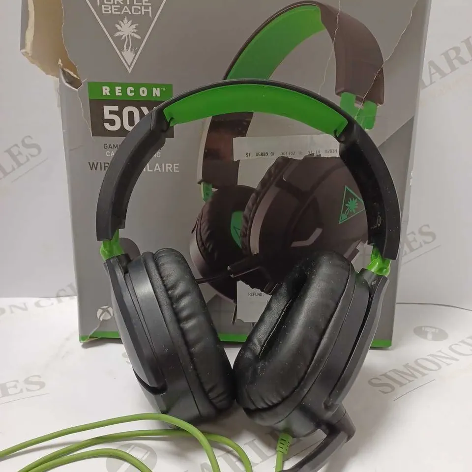 TURTLE BEACH RECON 50 XBOX GAMING HEADSET