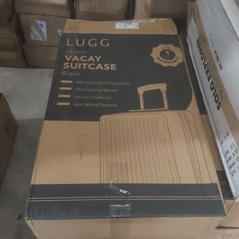 BOXED LUGG TRAVEL SUITCASE