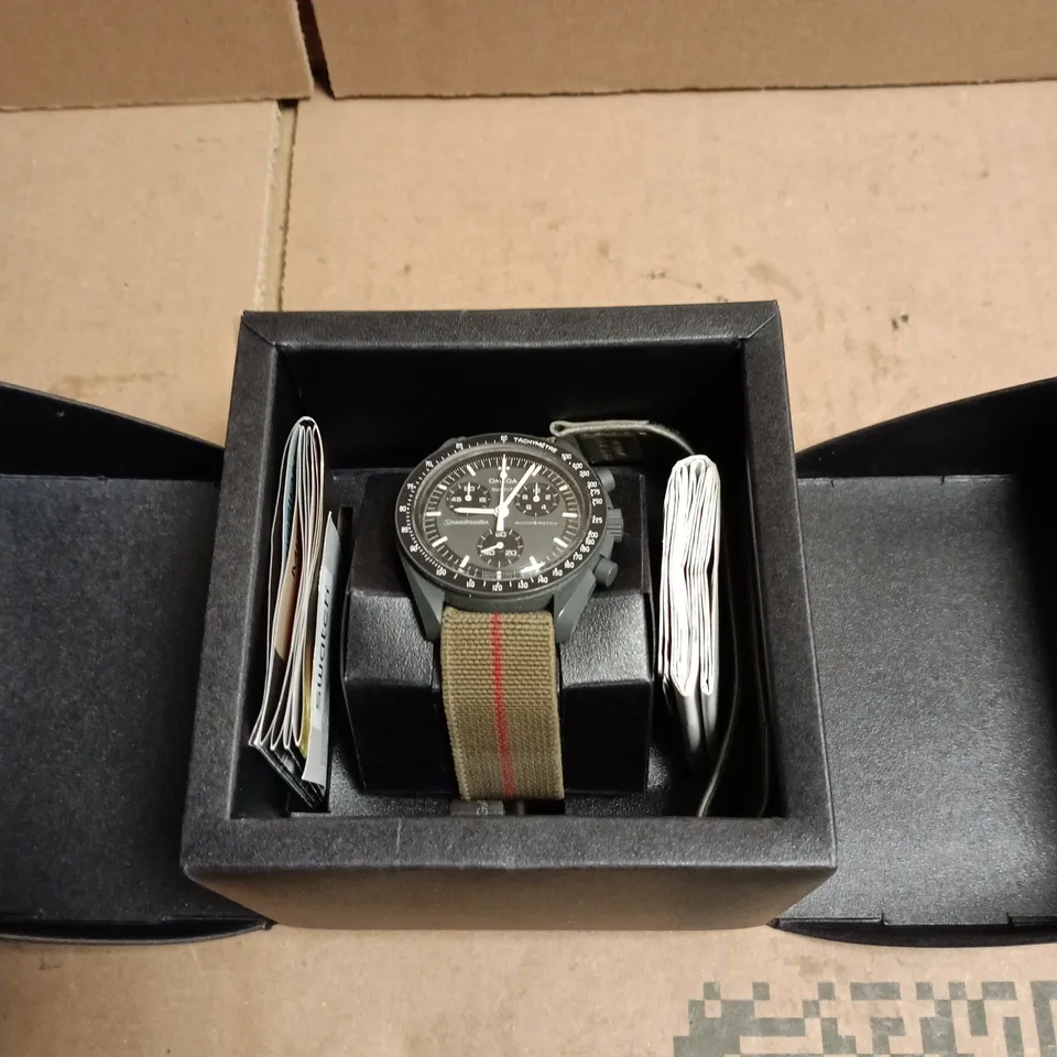 OMEGA X SWATCH MOONSWATCH MISSION TO MERCURY WATCH BOXED