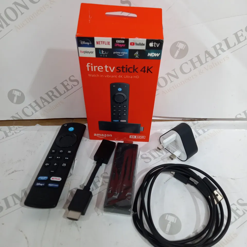 AMAZON FIRE TV STICK 4K BLACK 