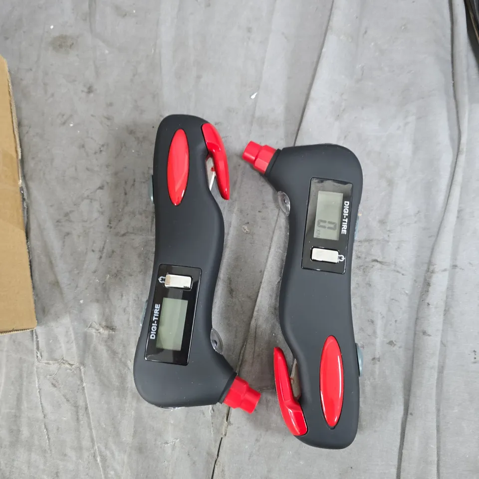 2X SFIXX MULTIFUNCTION TYRE PRESSURE GAUGE