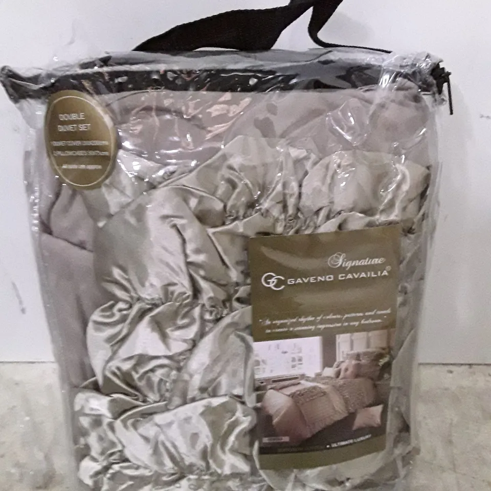 BAGGED COURTENAY PERCALE DUVET COVER SET 