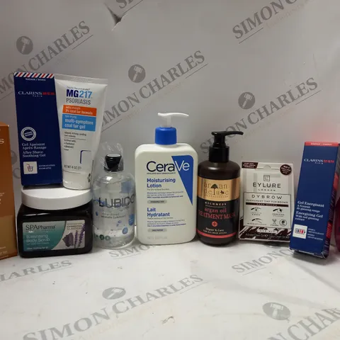 LOT OF HOUSEHOLD ITEMS TO INCLUDE CLARINS MENS ENERGIZING GEL