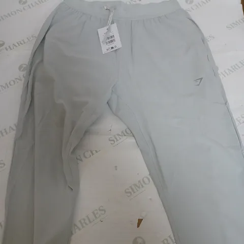 GYMSHARK STUDIO JOGGERS IN LIGHT GREY - MEDIUM