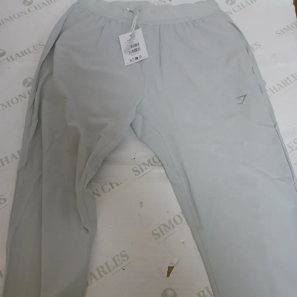 GYMSHARK STUDIO JOGGERS IN LIGHT GREY - MEDIUM