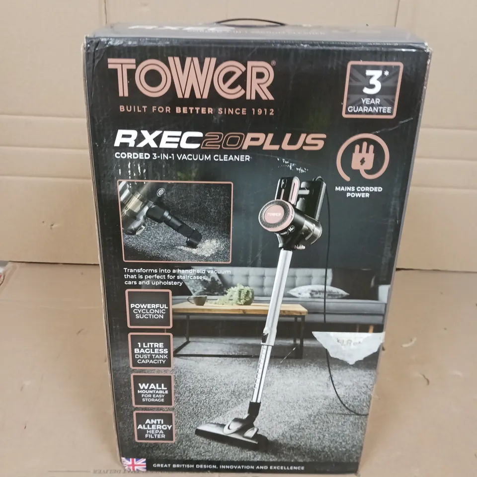 TOWER RXEC20 PRO CORDED STICK VACUUM CLEANER 