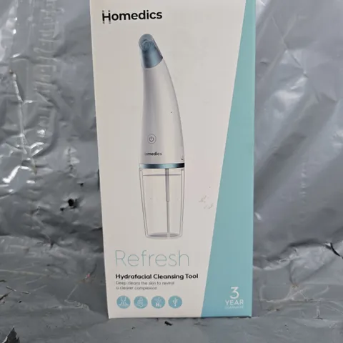 BOXED HOMEDICS REFRESH HYDRAFACIAL CLEANSING TOOL