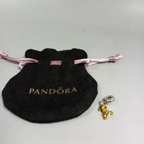 PANDORA DISNEY WINNIE THE POOH TIGGER DANGLE CHARM