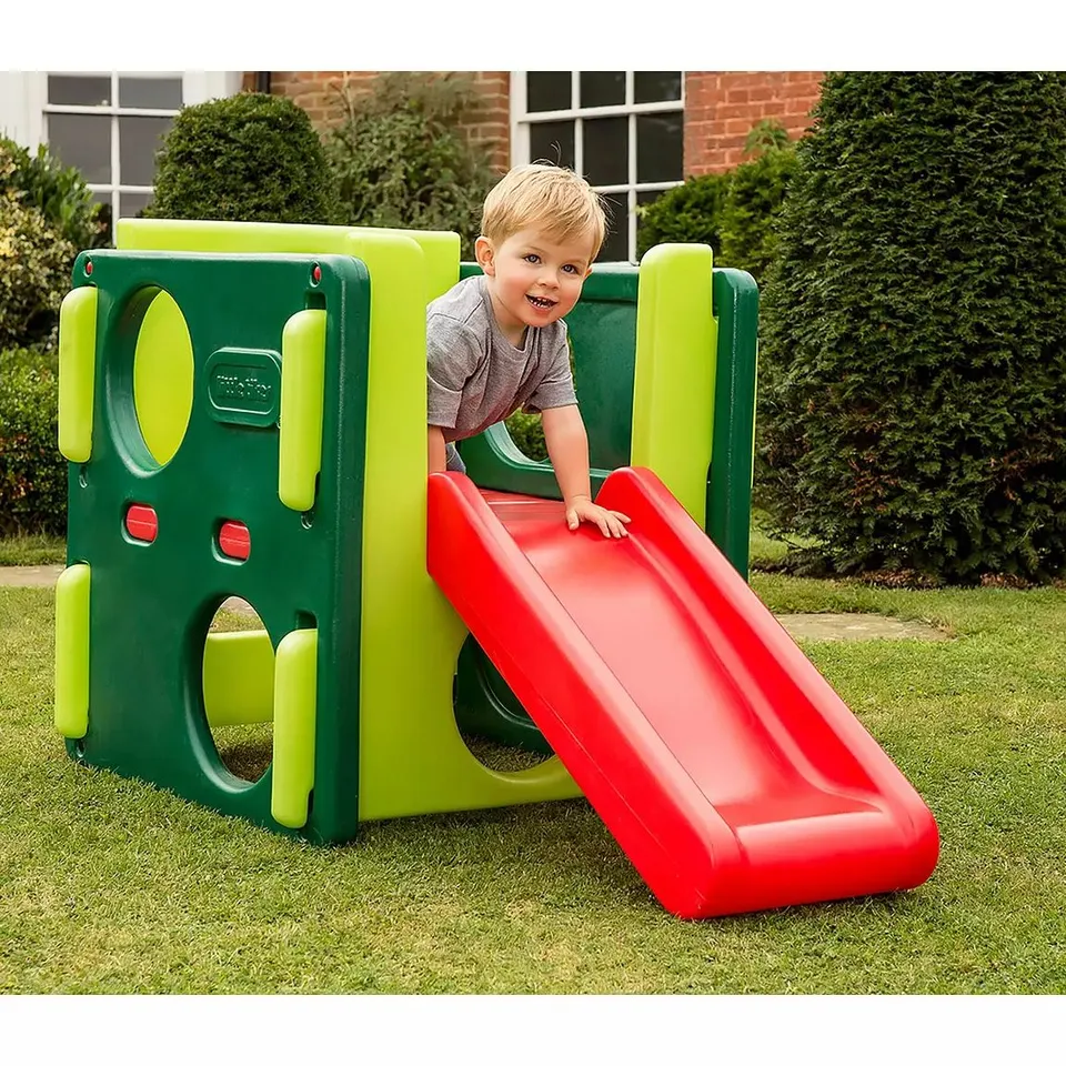 BOXED LITTLE TIKES JUNIOR ACTIVITY GYM (EVERGREEN)