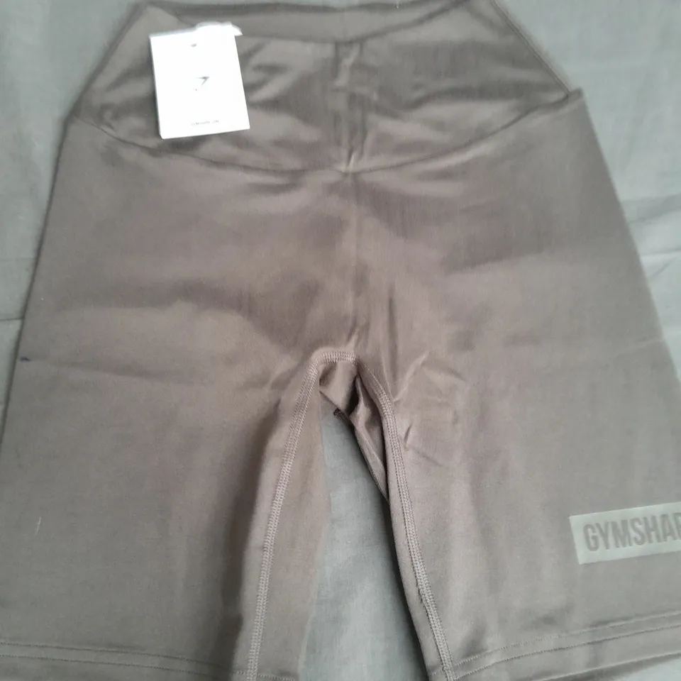 GYMSHARK BLOCK CYCLING SHORTS - XS