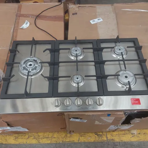 ARGHD90SS STAINLESS STEEL GAS HOB