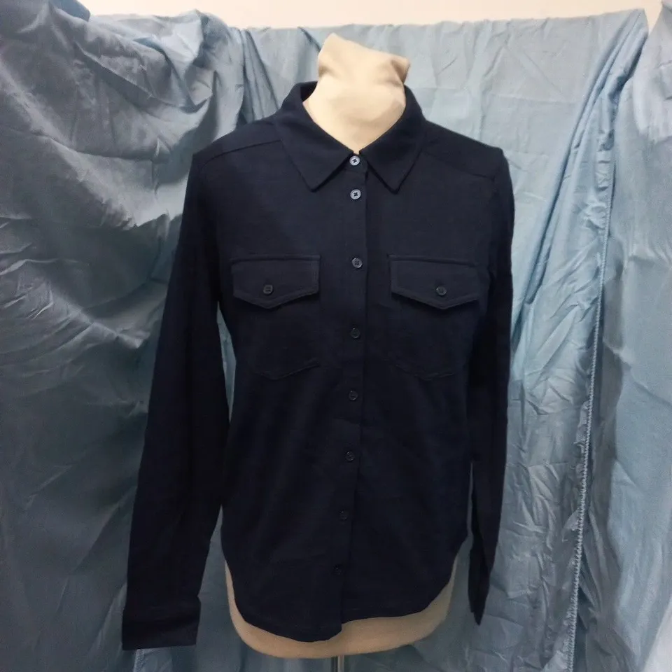 BODEN NAVY SHIRT/LIGHTWEIGHT JACKET – UK 8 (US 4) – WOMENS