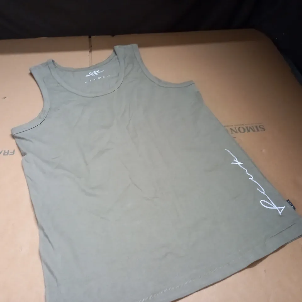 FCUK GREEN VEST - L