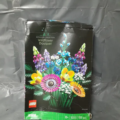 BOXED LEGO WILD FLOWER BOUQUET 10313