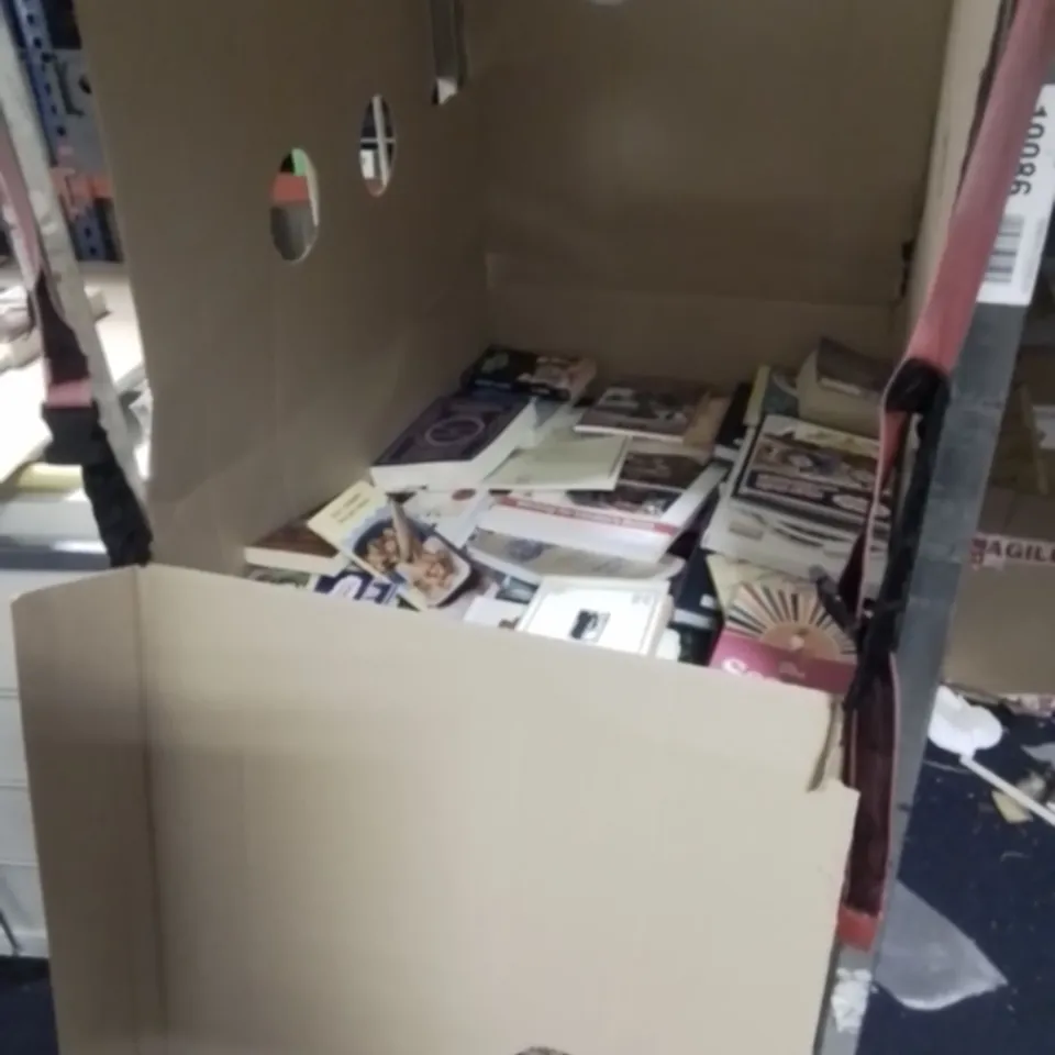 LARGE QUANTITY OF ASSORTED BOOKS TO INCLUDE RICE'S LANGUAGE OF BUILDINGS, VALERIE PERRIN FRESH WATER FOR FLOWERS and various kids books 