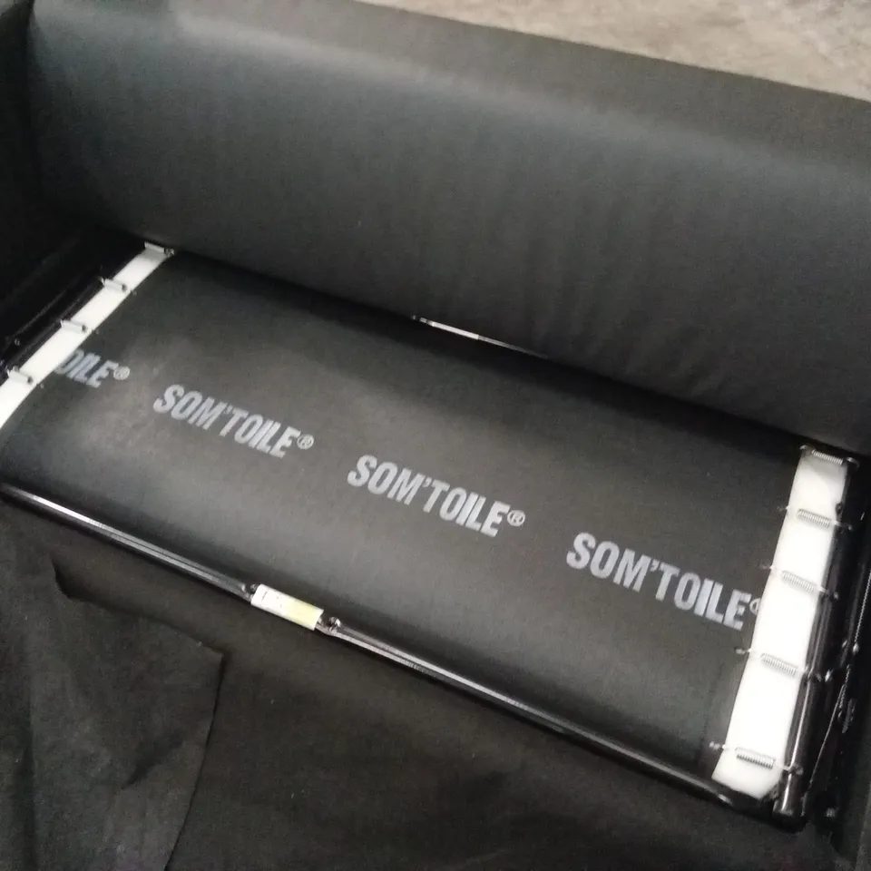 CLARKE FAUX LEATHER SOFA BED RRP £820