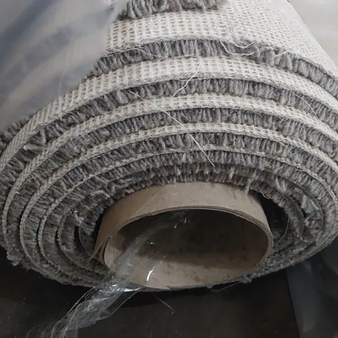 ROLL OF QUALITY BURFORD TWIST ELITE MILLSTONE CARPET APPROXIMATELY 5M Γ 4M