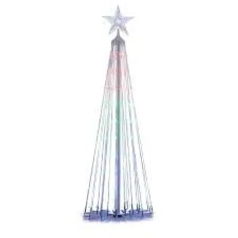 HOME STORIES INDOOR/ OUTDOOR MULTI FUNCTION COLOUR CHANGING STAR TREE