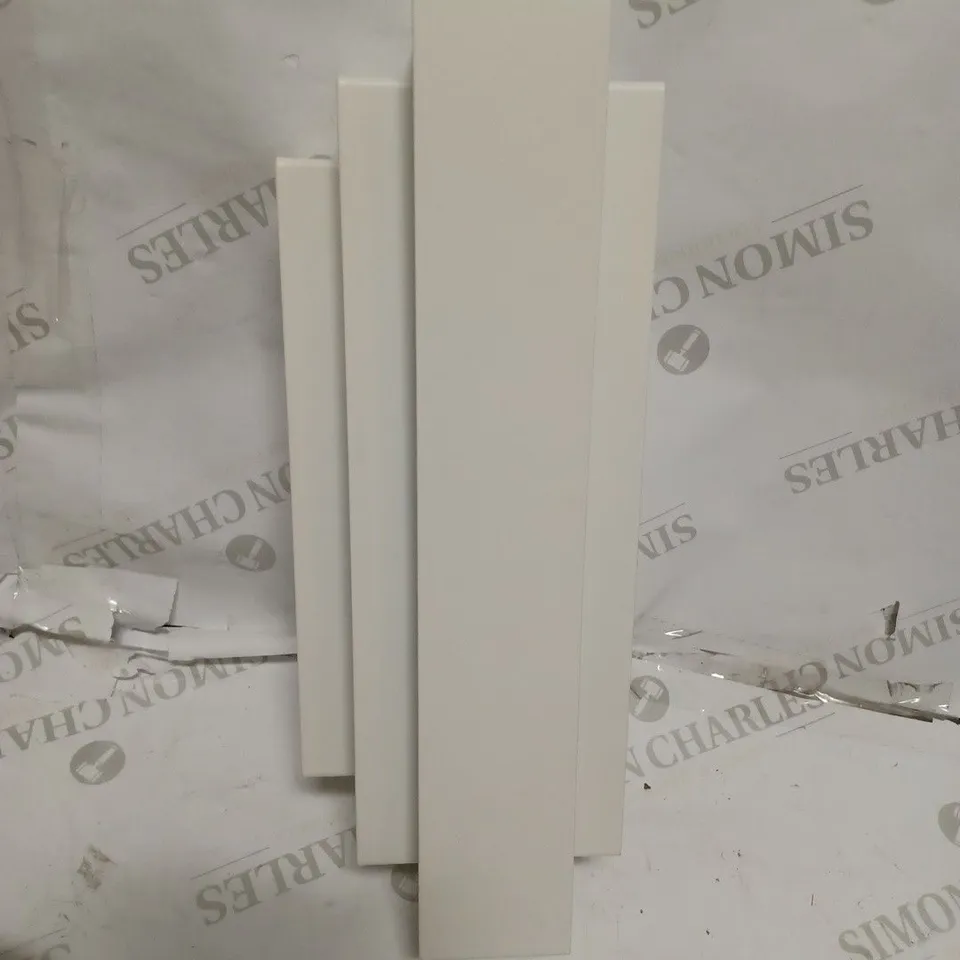 JOHN LEWIS MEZZE METAL WALL LIGHT IN WHITE