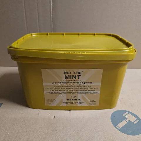 MINT HORSE FEED – GOLD LABEL, 600G