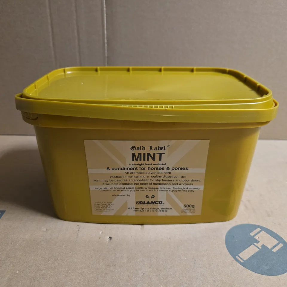 MINT HORSE FEED – GOLD LABEL, 600G