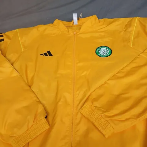 ADIDAS CELTIC FC TRAINING JACKET SIZE L