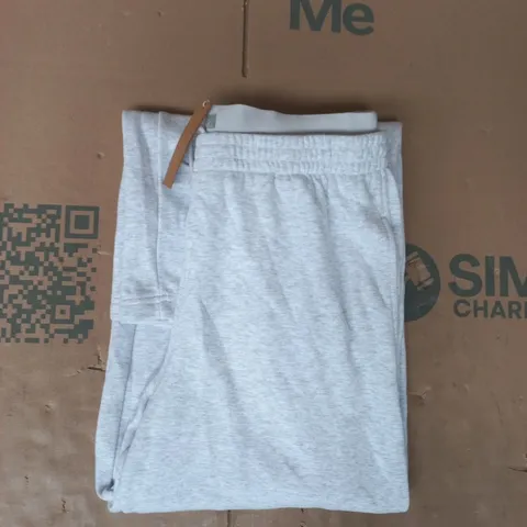 SKINS COTTON FLEECE EXPOSED BOXER PANT JOGGERS IN GREY SIZE MEDIUM