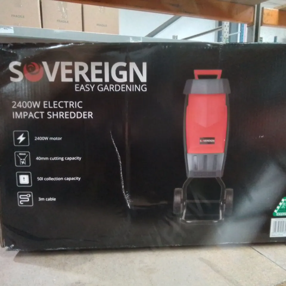 SOVEREIGN 2400W ELECTRIC IMPACT SHREDDER