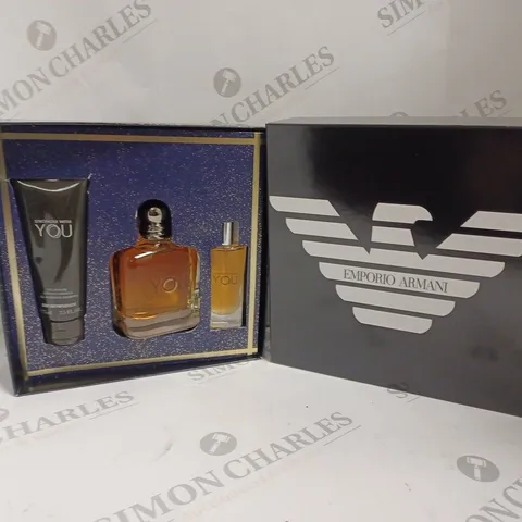 BOXED EMPORIO ARMANI GFT SET