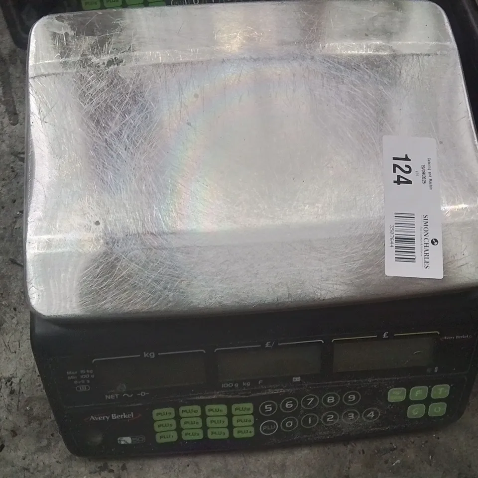 AVERY BERKEL FX50 RETAIL SHOP WEIGHING SCALE. 