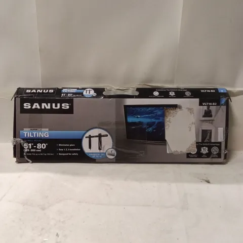 SANUS VLT16-B2 TILTING TV WALL MOUNT