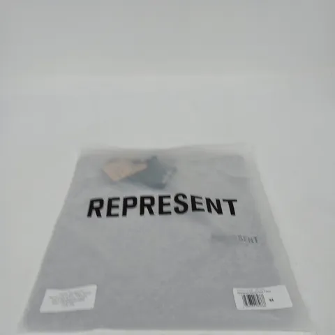 REPRESENT OWNERS CLUB T-SHIRT – ASH GREY, UK M