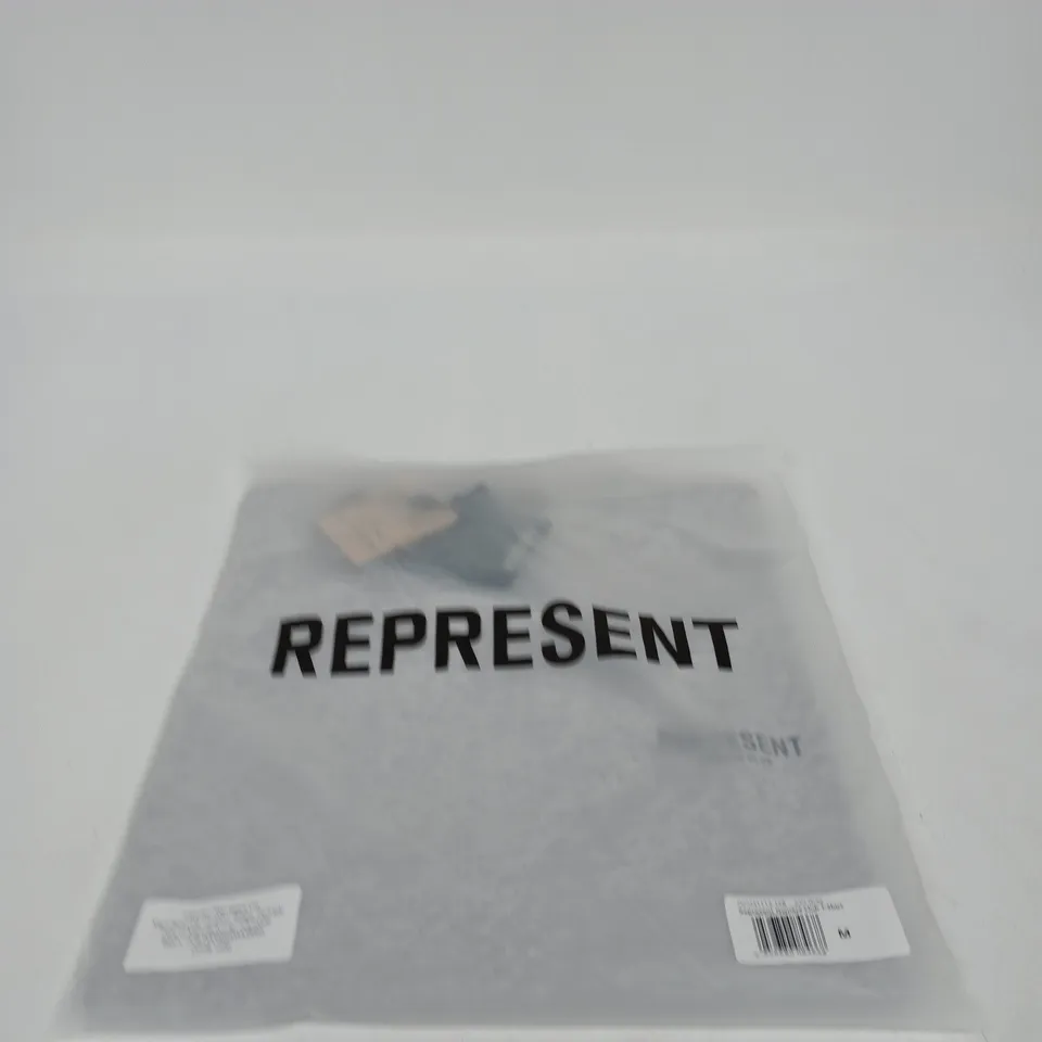 REPRESENT OWNERS CLUB T-SHIRT – ASH GREY, UK M