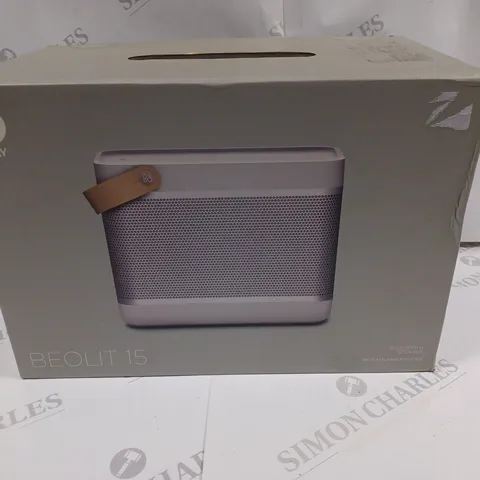 BOXED BANG & OLUFSEN BEOLIT 15 BLUETOOTH SPEAKER