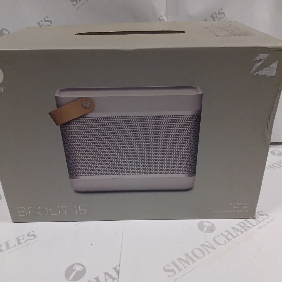 BOXED BANG & OLUFSEN BEOLIT 15 BLUETOOTH SPEAKER