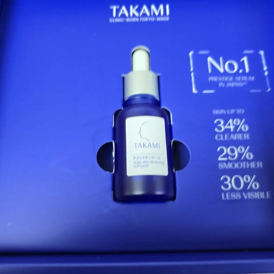 TAKAMI NO.1 PRESTIGE SERUM – FACIAL SKINCARE SERUM, BOXED