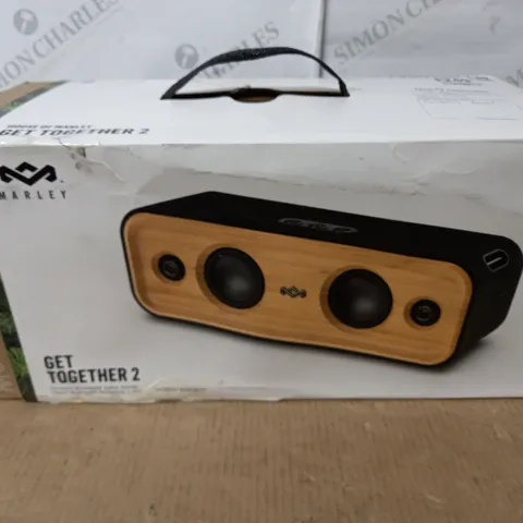BOXED MARLEY GET TOGETHER 2 BLUETOOTH SPEAKER