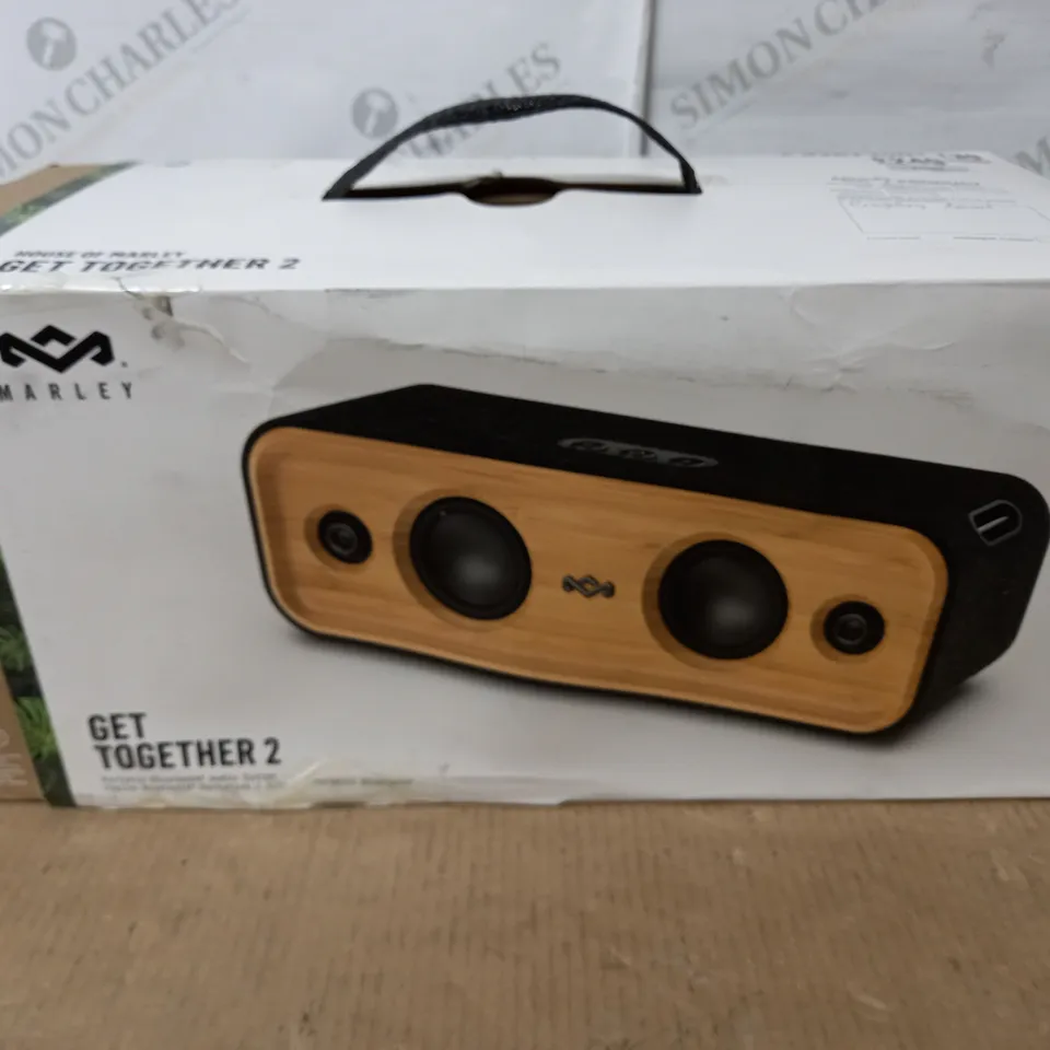 BOXED MARLEY GET TOGETHER 2 BLUETOOTH SPEAKER