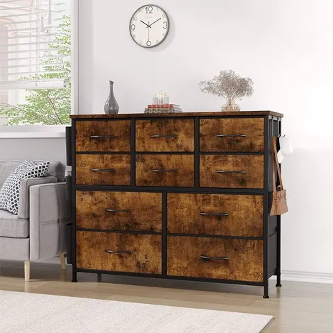 BOXED DRESSER DRAWER COLOUR TIGER STRIPE